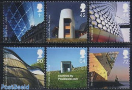 Great Britain 2006 Architecture 6v, Mint NH, Art - Architects - Modern Architecture - Unused Stamps