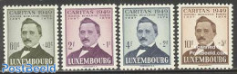 Luxemburg 1949 Caritas, M. Rodange 4v, Unused (hinged), Art - Authors - Unused Stamps