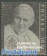 Poland 2003 Pope John Paul II 1v, Silver Stamp, Mint NH, Religion - Various - Pope - Religion - Other Material Than Pa.. - Ungebraucht