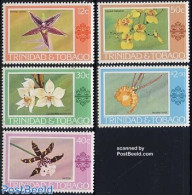 Trinidad & Tobago 1978 Orchids 5v, Mint NH, Nature - Flowers & Plants - Orchids - Trinidad & Tobago (1962-...)