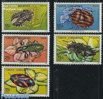 Türkiye 1983 Insects 5v, Mint NH, Nature - Insects - Otros & Sin Clasificación