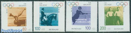 Germany, Federal Republic 1996 Olympic Centenary 4v, Mint NH, Nature - Sport - Horses - Gymnastics - Olympic Games - S.. - Nuovi