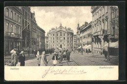 AK Aachen, Stadttheater In Der Theaterstrasse  - Aachen