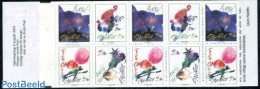 Sweden 1993 Greeting Stamps Booklet, Mint NH, Stamp Booklets - Art - Fireworks - Unused Stamps