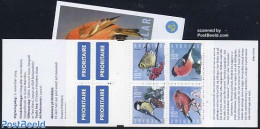 Sweden 2004 Winter Birds 4v In Booklet, Mint NH, Nature - Birds - Stamp Booklets - Ungebraucht