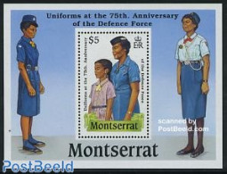 Montserrat 1989 Girl Guides S/s, Mint NH, Sport - Scouting - Autres & Non Classés