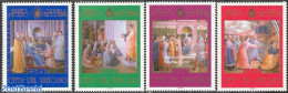Vatican 2003 Niccolina Paintings 4v, Mint NH, Art - Paintings - Nuevos