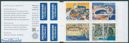 Sweden 2001 Heritage 4v In Booklet, Mint NH, Performance Art - Religion - Transport - Various - Theatre - Churches, Te.. - Unused Stamps