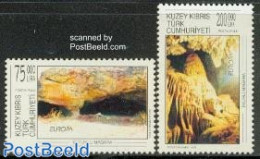 Turkish Cyprus 1999 Europa, National Parks 2v, Mint NH, History - Europa (cept) - Geology - Autres & Non Classés