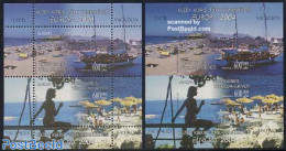 Turkish Cyprus 2004 Europa 2 S/s (perforated & Imperforated), Mint NH, History - Transport - Various - Europa (cept) -.. - Ships