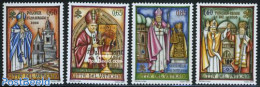 Vatican 2007 Pope Travels 4v, Mint NH, Religion - Pope - Ongebruikt