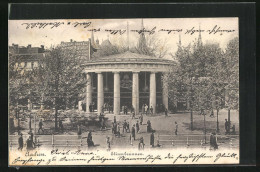 AK Aachen, Bürger Am Elisenbrunnen  - Aachen