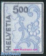 Switzerland 2000 Textile Stamp 1v, Mint NH, Various - Other Material Than Paper - Textiles - Unused Stamps