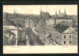 AK Aachen, Panorama Entlang Der Theaterstrasse  - Aachen