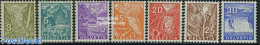 Switzerland 1934 Landscapes 7v, Mint NH, Nature - Transport - Water, Dams & Falls - Railways - Nuovi