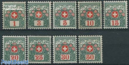 Switzerland 1910 Postage Due 9v, Mint NH - Other & Unclassified