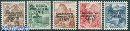 Switzerland 1948 World Health Organisation 5v, Mint NH, Health - Health - Unused Stamps