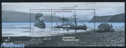 Finland 2008 Adolf Erik Nordenskiold S/s, Joint Issue Greenland, Mint NH, History - Transport - Various - Explorers - .. - Ungebraucht
