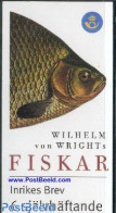 Sweden 2001 BOOK OF A FISH BOOKLET, Mint NH, Nature - Fish - Stamp Booklets - Nuovi