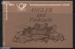 Germany, DDR 1988 Fish Booklet, Mint NH, Nature - Fish - Stamp Booklets - Ongebruikt