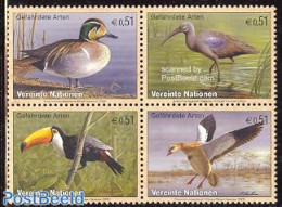 United Nations, Vienna 2003 Birds 4v [+], Mint NH, Nature - Birds - Ducks - Autres & Non Classés