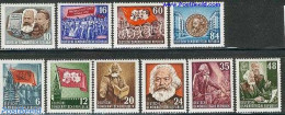 Germany, DDR 1953 K. MARX 10V, Mint NH, Art - Authors - Ungebraucht