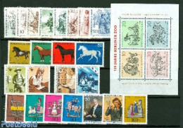 Germany, Berlin 1969 Yearset 1969, Complete, 23v + 1s/s, Mint NH, Various - Yearsets (by Country) - Neufs