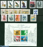 Germany, Berlin 1973 Yearset 1973, Complete, 18v + 1s/s, Mint NH, Various - Yearsets (by Country) - Nuevos