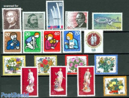 Germany, Berlin 1974 Yearset 1974, Complete, 18v, Mint NH, Various - Yearsets (by Country) - Nuovi