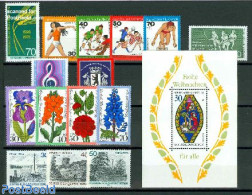 Germany, Berlin 1976 Yearset 1976, Complete, 15v + 1s/s, Mint NH, Various - Yearsets (by Country) - Unused Stamps