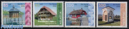 Switzerland 2004 Pro Patria 4v, Mint NH, Art - Architecture - Unused Stamps