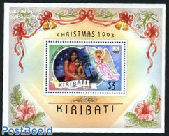 Kiribati 1993 Christmas S/s, Mint NH, Religion - Angels - Christmas - Christendom