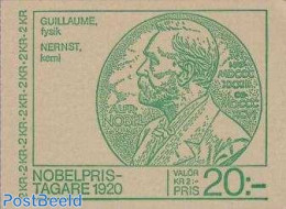 Sweden 1980 Nobel Prize Winners Booklet, Mint NH, History - Science - Nobel Prize Winners - Chemistry & Chemists - Phy.. - Ongebruikt