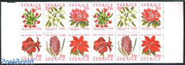 Sweden 1990 Christmas Booklet, Mint NH, Nature - Flowers & Plants - Stamp Booklets - Neufs