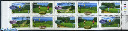 Canada 1995 Golf Sport 2x5v In Booklet, Mint NH, Sport - Golf - Sport (other And Mixed) - Ongebruikt