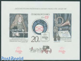 Czechoslovkia 1986 Praga 88 S/s Imperforated, Mint NH, Philately - Other & Unclassified