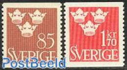 Sweden 1951 Definitives 2v, Mint NH - Unused Stamps