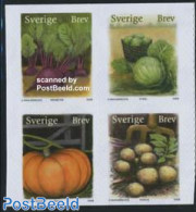 Sweden 2008 Autumn Fruits 4v S-a, Mint NH, Health - Nature - Food & Drink - Fruit - Unused Stamps