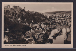 Ansichtskarte Harburg Totalansicht Landschaft Romantische Strasse Bayern Nach - Other & Unclassified