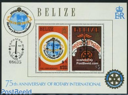 Belize/British Honduras 1981 Espamer S/s, Mint NH, Various - Philately - Globes - Rotary - Geografía
