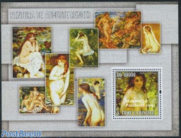 Sao Tome/Principe 2006 Auguste Renoir S/s, Mint NH, Art - Modern Art (1850-present) - Nude Paintings - Paintings - Sao Tome En Principe