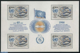 Czechoslovkia 1985 International Year Of Peace S/s, Mint NH, History - Peace - United Nations - Sonstige & Ohne Zuordnung