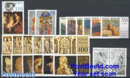 Vatican 1977 Year Set 1977 (23v), Mint NH - Unused Stamps