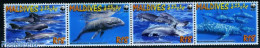 Maldives 2009 WWF, Melon-headed Whale 4v [:::], Mint NH, Nature - Sea Mammals - World Wildlife Fund (WWF) - Malediven (1965-...)