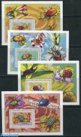 Congo Dem. Republic, (zaire) 2012 Insects 4 S/s, Mint NH, Nature - Insects - Sonstige & Ohne Zuordnung