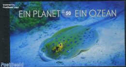 United Nations, Vienna 2010 One Planet, One Ocean Booklet, Mint NH, Nature - Fish - Sea Mammals - Stamp Booklets - Vissen