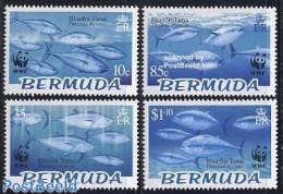 Bermuda 2004 WWF, Fish 4v, Mint NH, Nature - Fish - World Wildlife Fund (WWF) - Fische