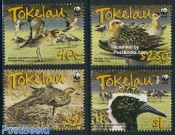 Tokelau Islands 2007 WWF, Pacific Golden Plover 4v, Mint NH, Nature - Birds - World Wildlife Fund (WWF) - Tokelau