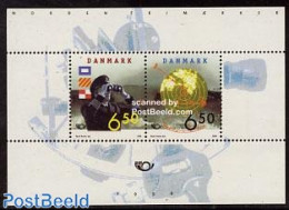 Denmark 1998 Norden, Shipping S/s, Mint NH, History - Science - Transport - Various - Europa Hang-on Issues - Weights .. - Ongebruikt