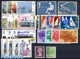 Great Britain 1975 Yearset 1975 (29v), Mint NH, Various - Yearsets (by Country) - Unused Stamps